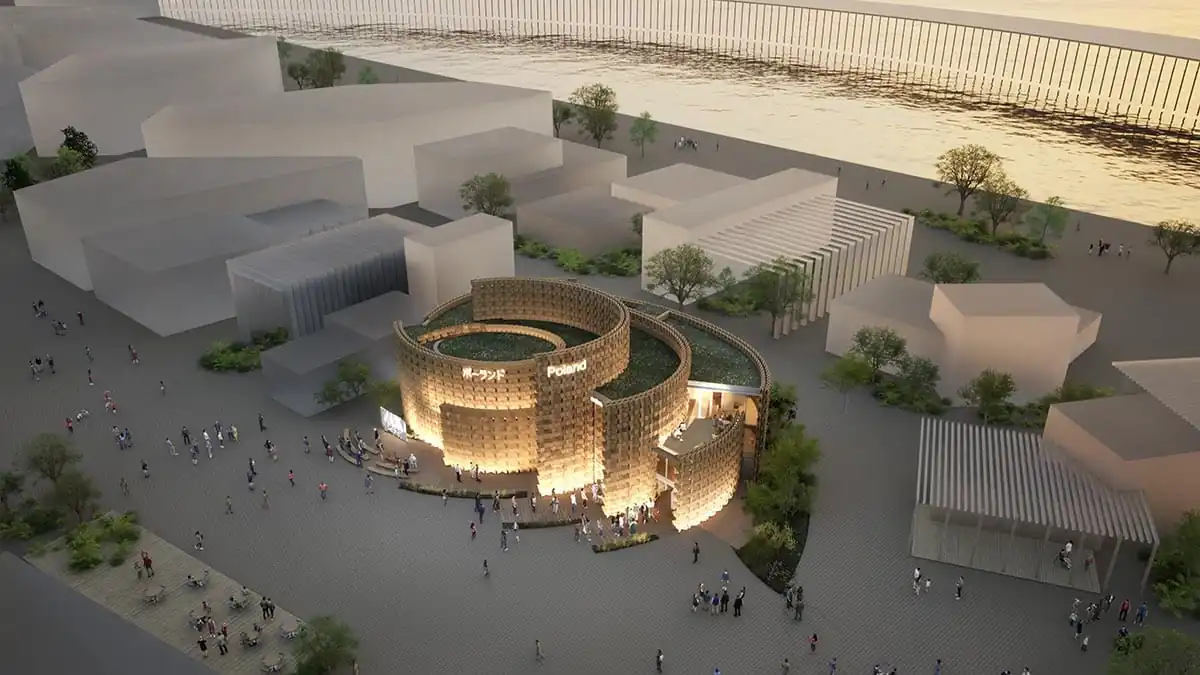 EXPO2025大阪関西万博ポーランド館ピンバッジ 幻級 世界初流出 大阪万博2025 ポーランド館 公式ピンバッジ 未開封 - メルカリ